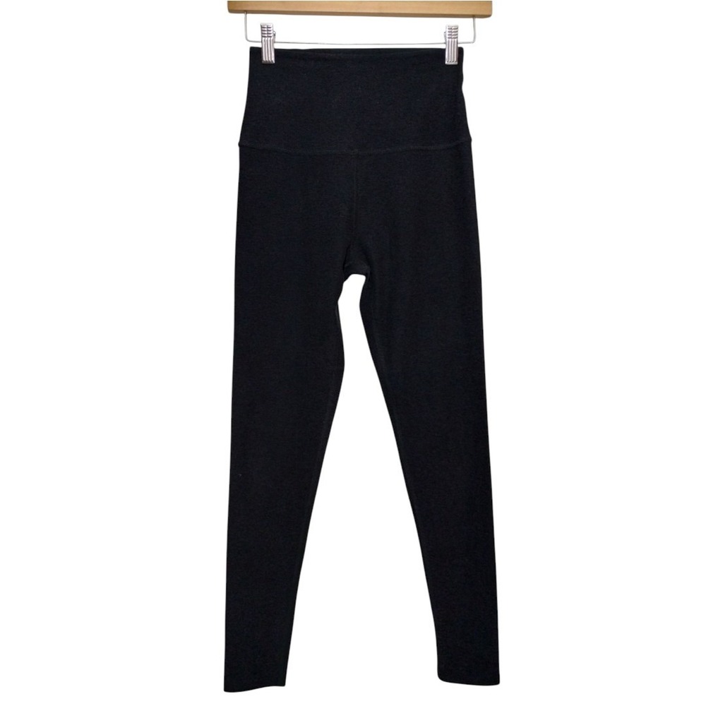 Beyond Yoga Spacedye Caught In The Midi High Waisted Legging Charcoal Sz S